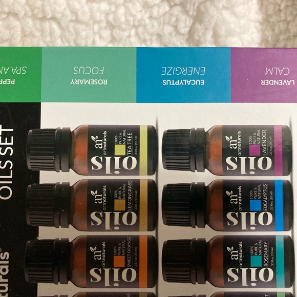 ART NATURALS AROMA OIL DIFFUSER & TOP 8 ESSENTIAL OIL. SET, FENG SHUI, BOHEMIAN - Picture 6 of 13